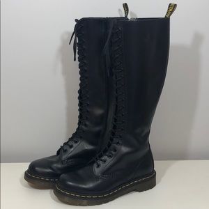 Dr. Martens 20-eyelet boots